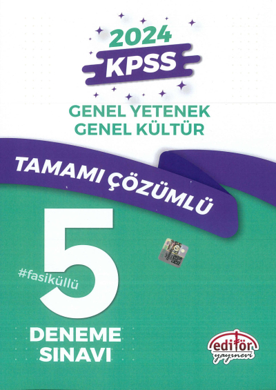 GY-GK TAMAMI ÇÖZÜMLÜ 6 DENEME SINAVI FotokoPink