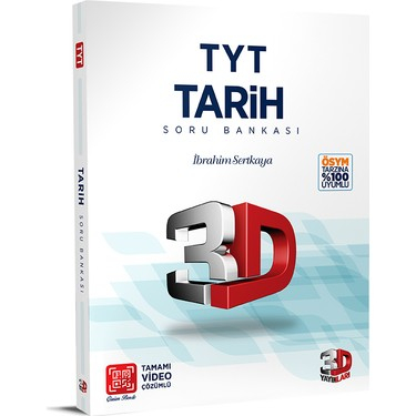 TYT 3D Tarih Soru Bankası FotokoPink