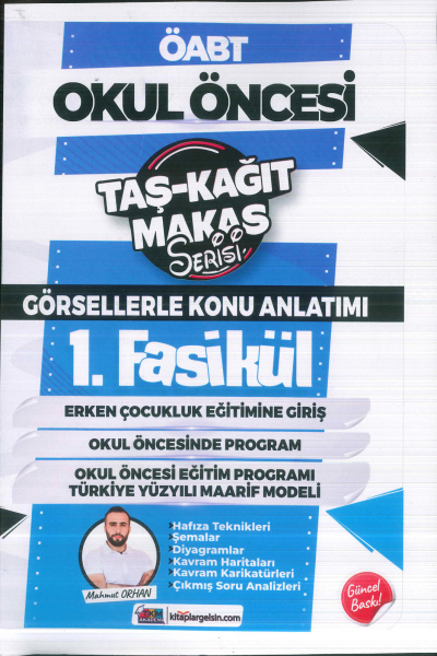 ÖABT Okul Öncesi Öğretmenliği Taş Kağıt Makas Serisi Görsellerle Konu Anlatımı Mahmut Orhan TKM Akademi 10 Fasikül FotokoPink
