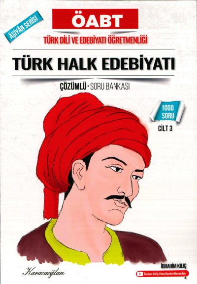 AŞİYAN SERİSİ TÜRK HALK EDEBİYATI ÇÖZÜMLÜ SORU BANKASI 1000 SORU CİLT 3 FotokoPink