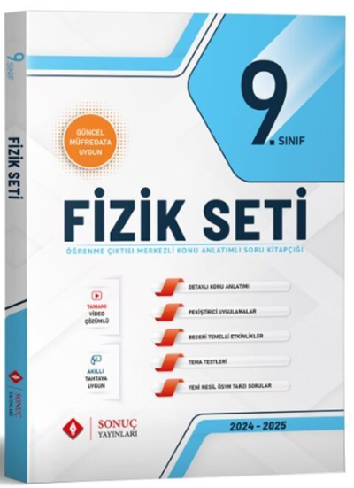 9. Sınıf Fizik Modüller Set Sonuç Yayınları