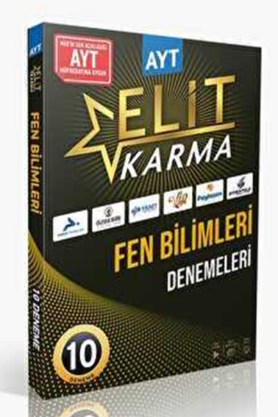 AYT Fen Bilimleri Elit Karma 10 Deneme Video Çözümlü FotokoPink