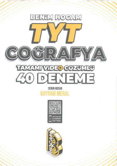 TYT Coğrafya Tamamı Video Çözümlü 40 Deneme Sınavı