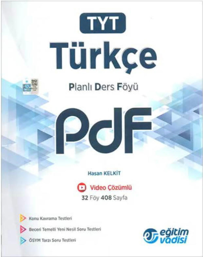 TYT Türkçe Planlı Ders Föyü PDF Eğitim Vadisi Yayınları FotokoPink