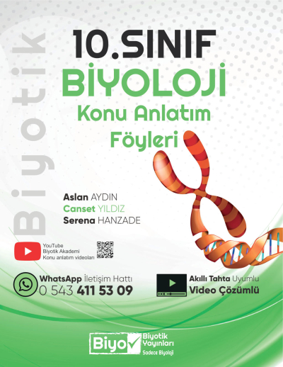 10.Sınıf Biyoloji Konu Anlatım Föyleri Biyotik Yayınları FotokoPink