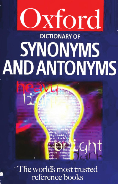 OXFORD DICTIONARY OF SYNONYMS AND ANTONYMS FotokoPink