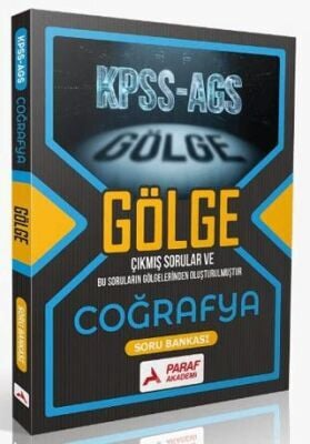 2026 KPSS MEB AGS Coğrafya Gölge Soru Bankası Paraf Yayınları FotokoPink