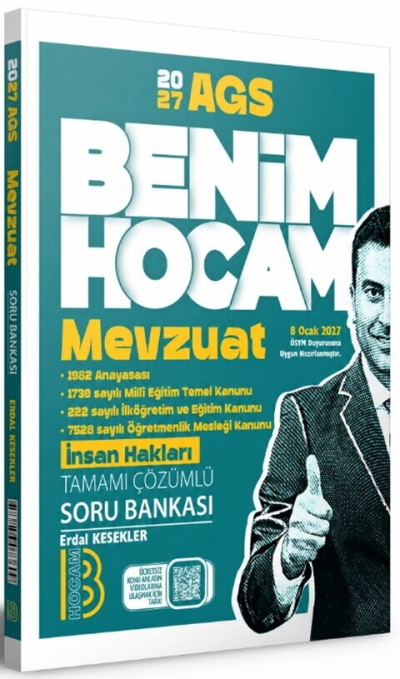 AGS Mevzuat Çözümlü Soru Bankası Benim Hocam FotokoPink