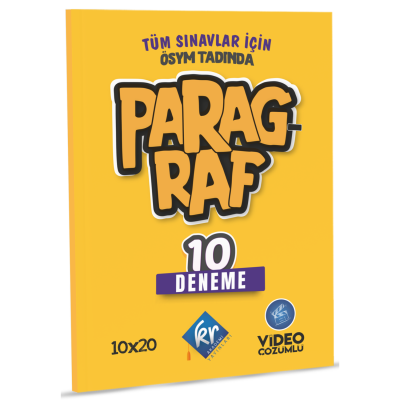 Tüm Sınavlar için Paragraf 10 Deneme Video Çözümlü FotokoPink