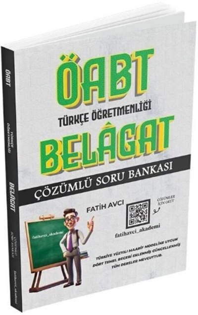 2025 ÖABT Türkçe Öğretmenliği Belagat Soru Bankası Çözümlü Fatih Avcı FotokoPink