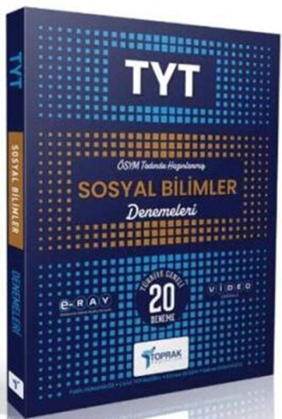 TYT Sosyal Bilimler Deneme Kitabı Toprak Yayıncılık FotokoPink