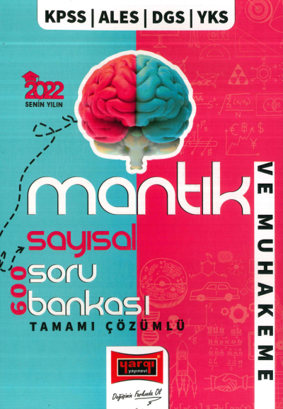 SAYISAL MANTIK 600 TAMAMI ÇÖZÜMLÜ SORU BANKASI FotokoPink