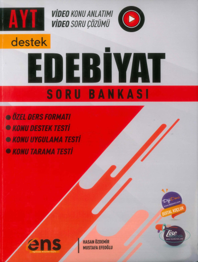 AYT Türk Dili ve Edebiyatı Destek Soru Bankası ENS Yayıncılık