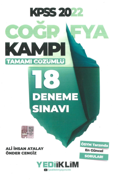 COĞRAFYA KAMPI TAMAMI ÇÖZÜMLÜ 18 DENEME FotokoPink