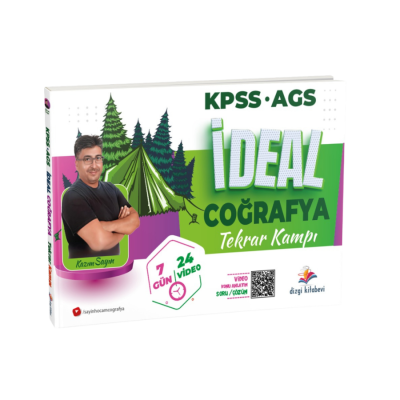 2026 KPSS MEB AGS İdeal Coğrafya Video Konu Anlatımlı Tekrar Kampı Kazım Sayı Dizgi Kitap FotokoPink