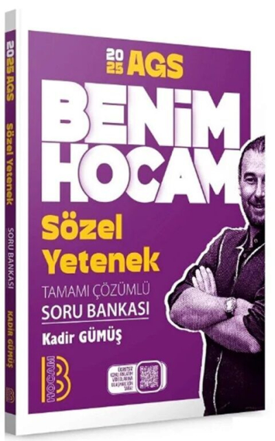 2025 MEB-AGS Sözel Yetenek Soru Bankası Çözümlü Benim Hocam Yayınları