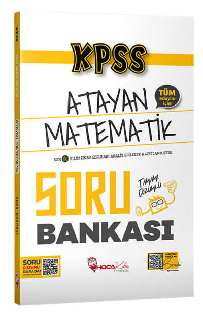 KPSS Matematik Atayan Soru Bankası Hoca Kafası FotokoPink