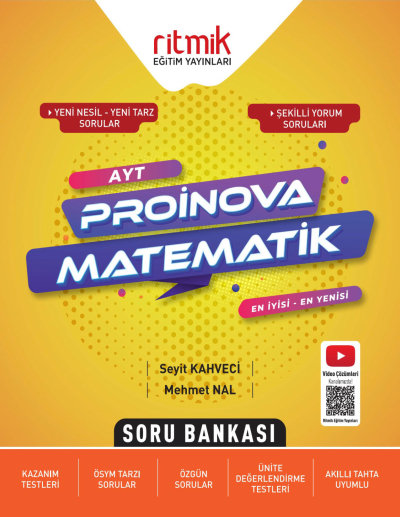 AYT Matematik Pro İnova Soru Bankası FotokoPink