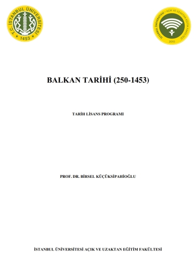 Balkan Tarihi (250-1453) FotokoPink