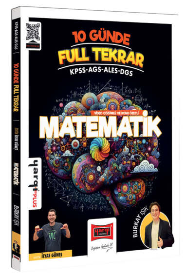 10 Günde Full Tekrar Matematik Video Çözümlü ve Konu Özetli Yargı Yayınları FotokoPink