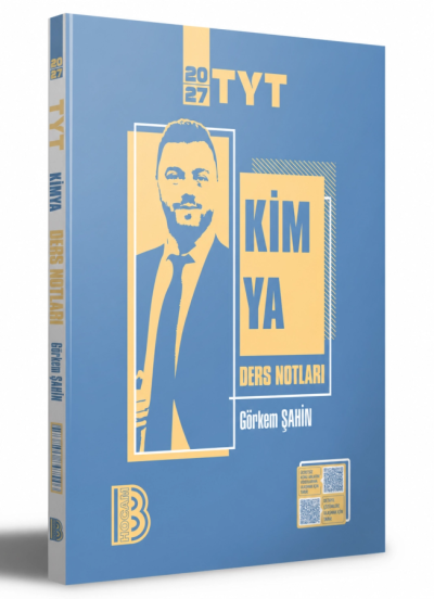 2027 YKS TYT Kimya Ders Notları Görkem Şahin Benim Hocam Yayınları FotokoPink