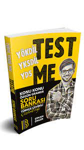 YÖKDİL YKSDİL YDS Gramer Test Me Soru Bankası FotokoPink