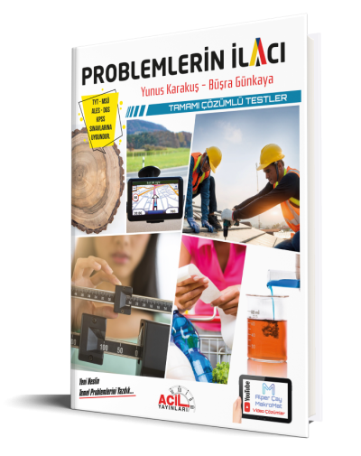 Problemlerin İlacı Tamamı Çözümlü Testler FotokoPink