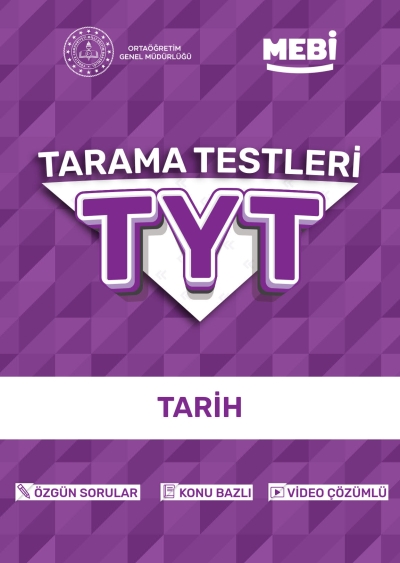 TYT Tarama Testleri Tarih MEBİ OGM FotokoPink