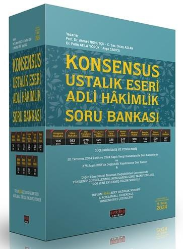 Savaş 2024 Adli Hakimlik KONSENSUS Ustalık Eseri Soru Bankası Modüler Set 19. Baskı - Ahmet Nohutçu Savaş Yayınları FotokoPink