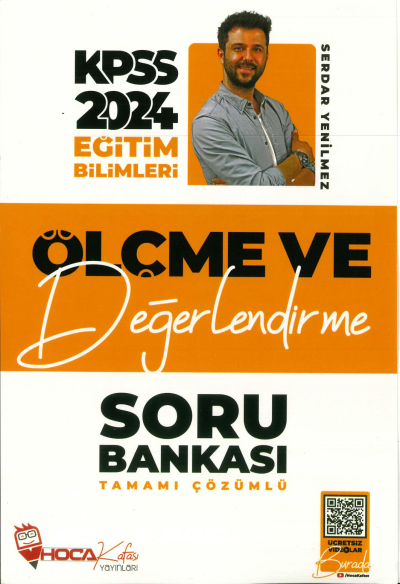 ÖLÇME VE DEĞERLENDİRME TAMAMI ÇÖZÜMLÜ SORU BANKASI HOCA KAFASI FotokoPink