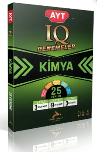 AYT IQ Kimya 25 Branş Denemesi PRF Paraf Yayınları FotokoPink