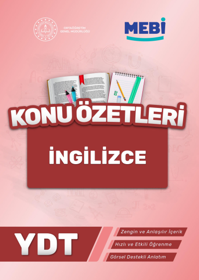 YDT İngilizce Konu Özetleri FotokoPink